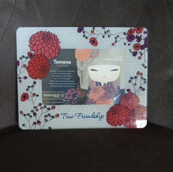 ✨️HP✨️ Kimmidoll👘 Collection Glass 4" x 6" Picture Frame - Picture 8 of 8